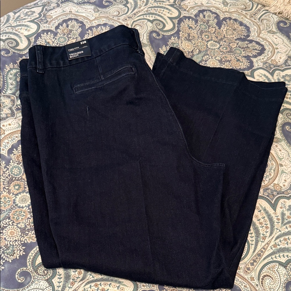 Trouser Boot dark wash women’s jeans
